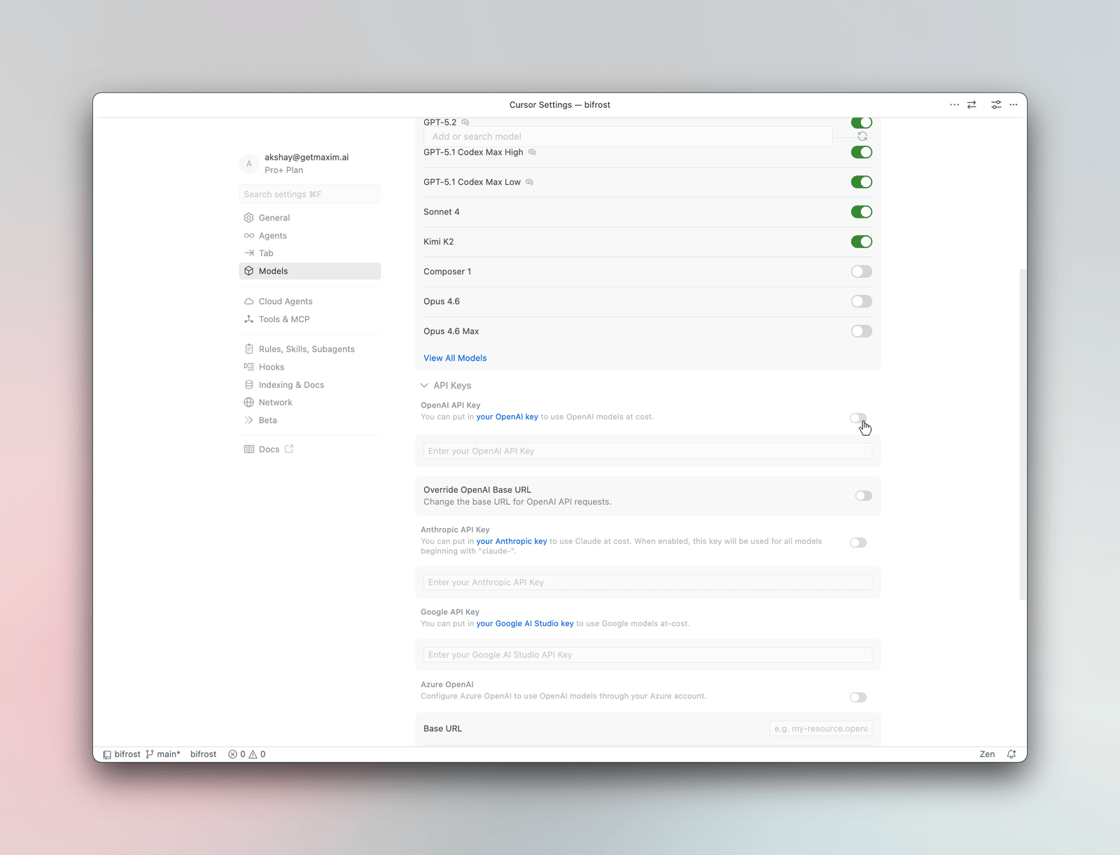 Setting up DeepIntShield for Cursor