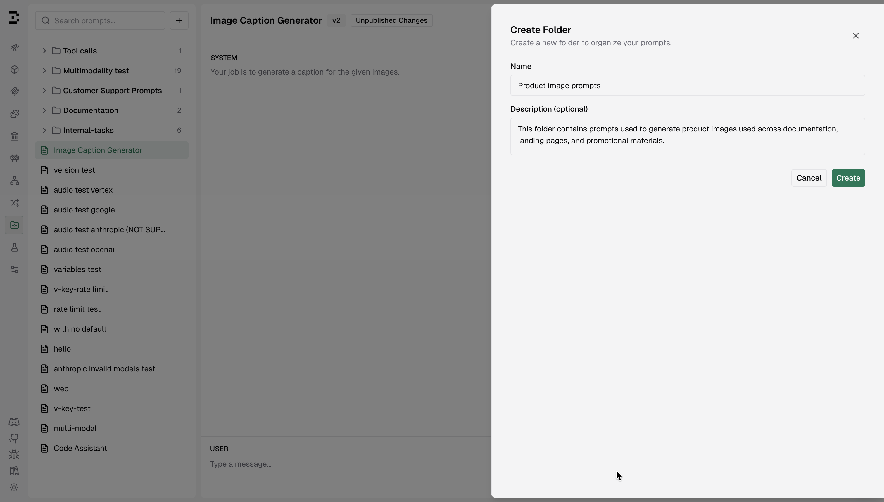 Create Folder