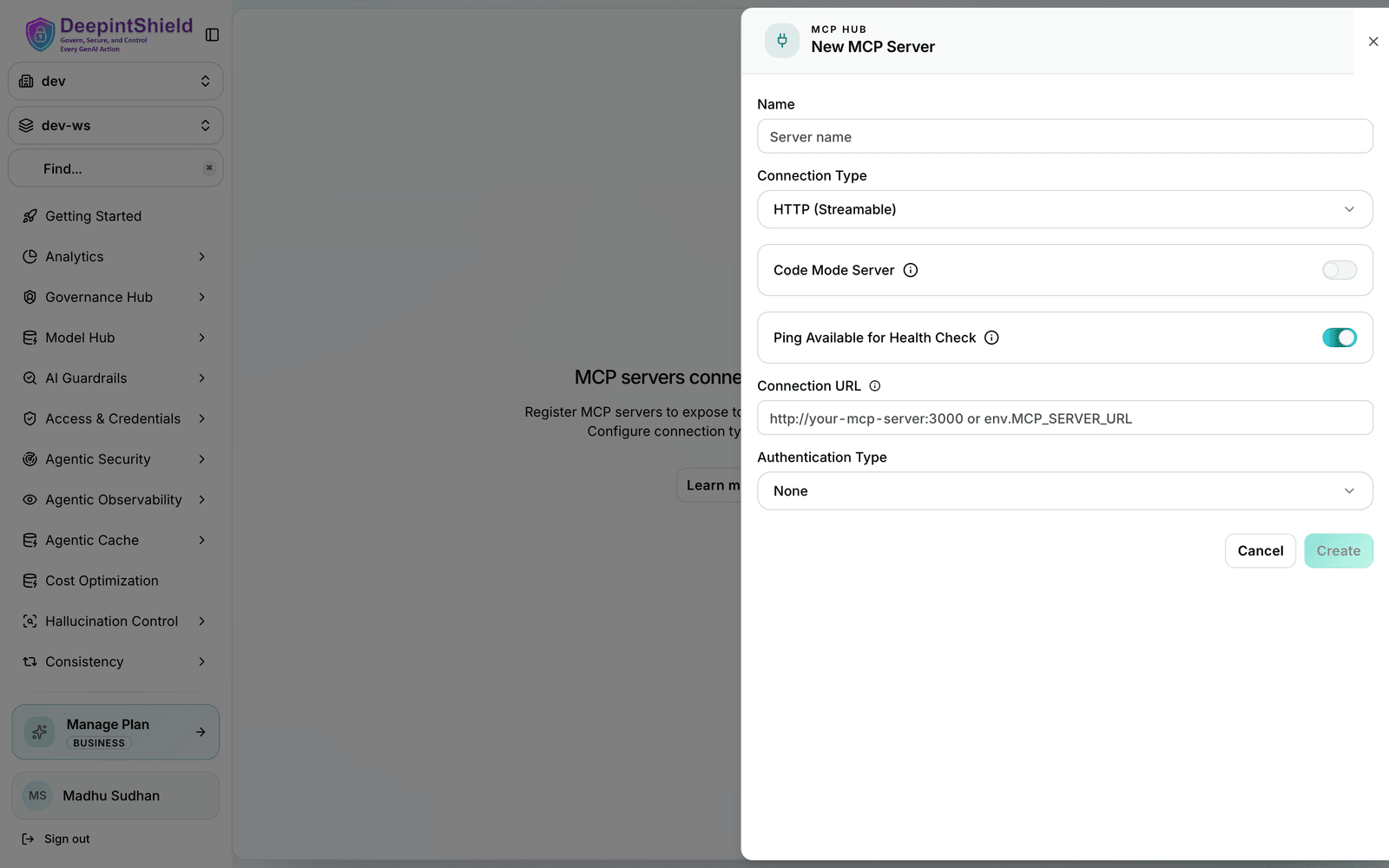 Ping Available Toggle